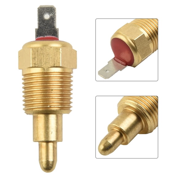 1Pcs Sensor Switcha Car Radiator Fan Thermo Sensor Switch For Car 3/8\" Npt 200 Degree On 185 Degree Off Sensor Switch Fangkenuo