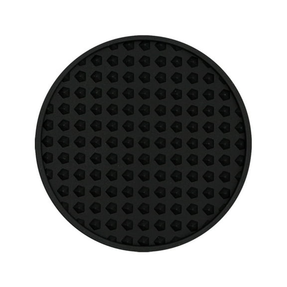 1Pcs Silicone Coasters,Drinking Coasters,3.94 Inch Round Cup Mat,Silicone Coasters For Drinks,Multipurpose Kitchen Table Coaster,Cup Mat For Hot Or Cold Drinks, Thickened, Non-Slip, Non-Stick,1PCS