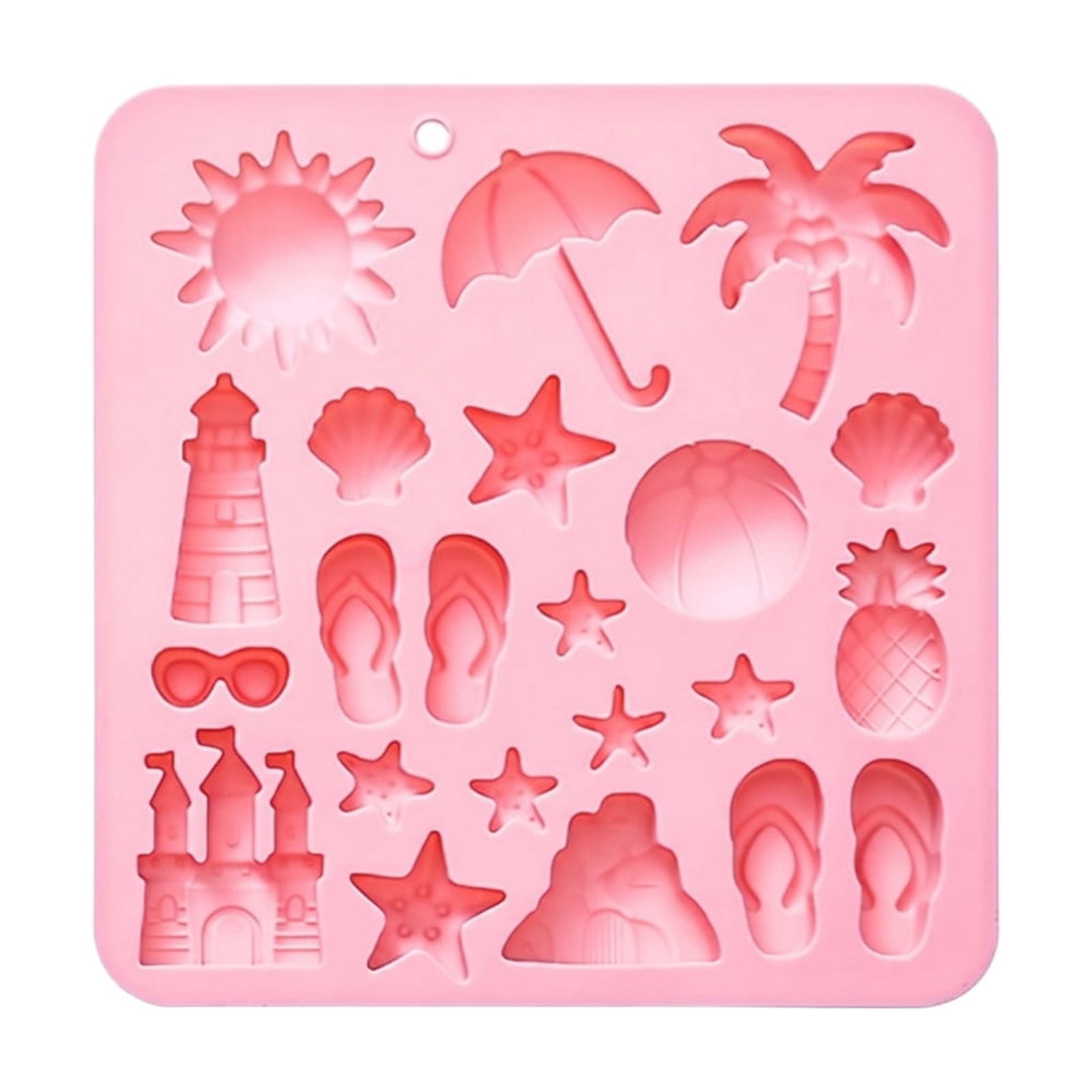 1Pcs Silicone Molds for Candy Chocolate Beach Theme Ocean Starfish ...