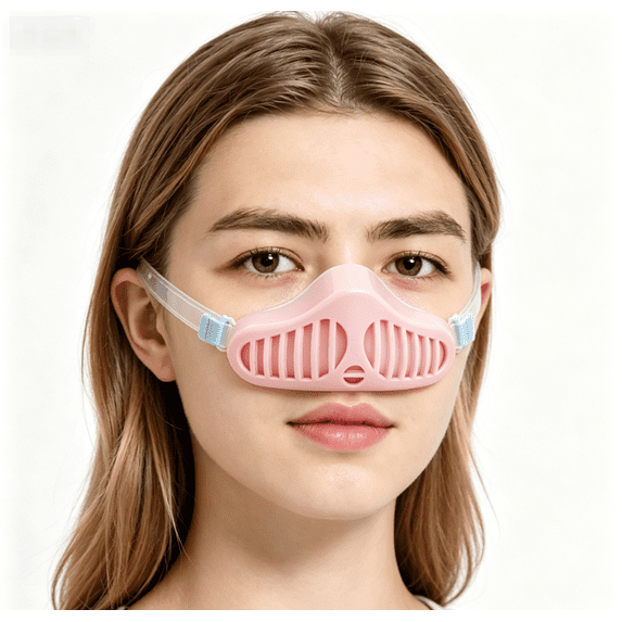 1Pcs Silicone Nasal Mask for Dust Pollen Allergies, Reusable 3D ...
