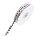 thumbnail image 1 of 1Pcs Silver Star Sparkly Ribbon Trim, Glitter Star Decorative Ribbons for Craft, Cake Wrapping, Bags, Shoes, Clothes, Gift Wrapping, Wedding, 1 of 9