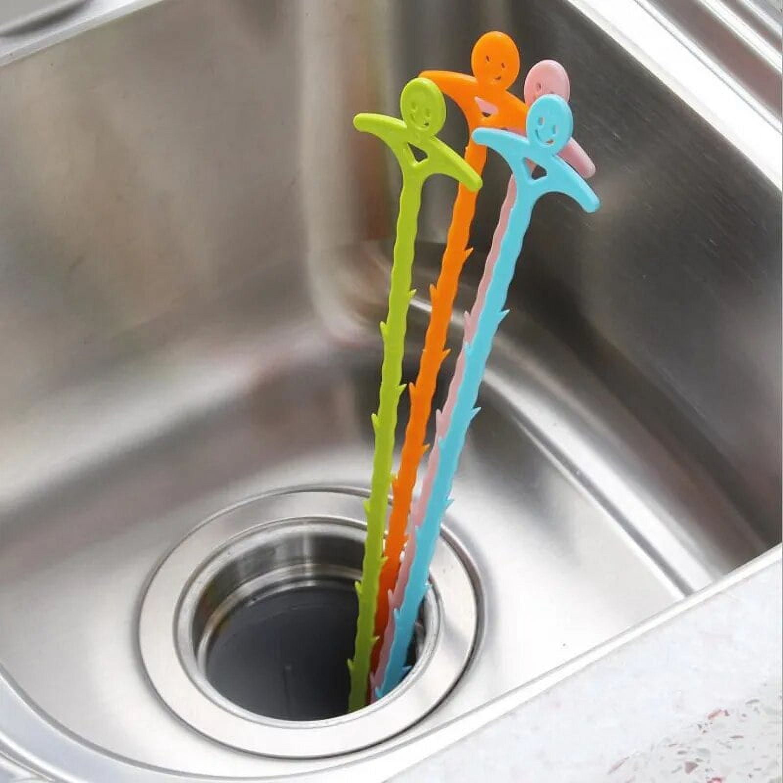 1Pcs Sink Pipe Dredger Water Channel Drain Cleaner Hair Cleaning Hook ...