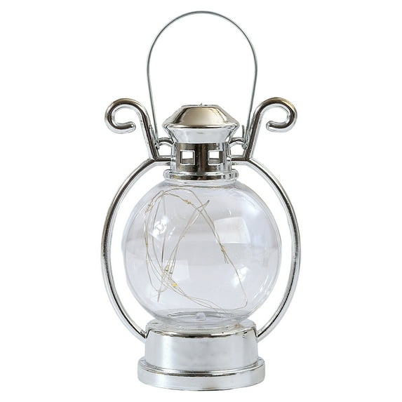 1Pcs Small Lanterns with LED Candle Lanterns Decorative for Wedding Christmas Tables Decorations