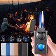 thumbnail image 1 of 1Pcs Smart Sensor Lighter Under $5! Yannianjz TH-656 Smart Voice Control Lighter, Induction Ignition Lighter, Multi-mode Windproof Lighter, Rechargeable Butane Lighter, 1 of 9