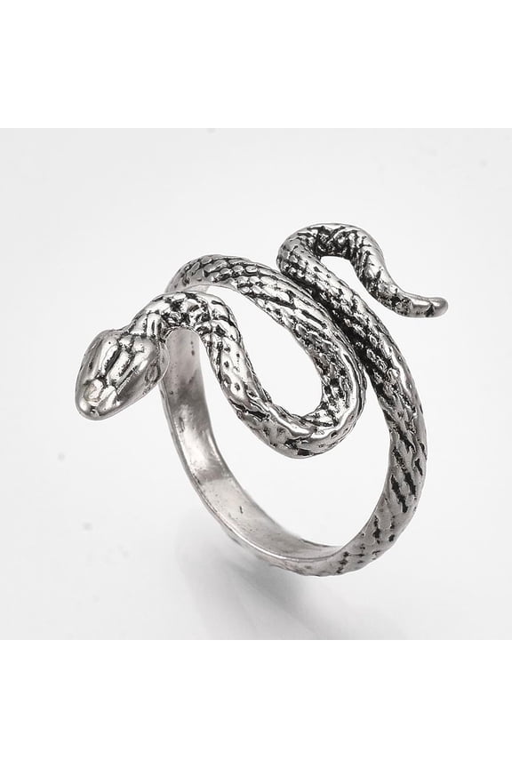 1Pcs Snake Rings Alloy Cuff Finger Rings Adjustable Knuckle Rings