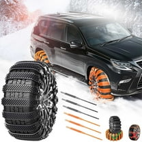 1Pcs Snow Track Chains Reusable Tire Chains for SUV Car Trucks, Convenient Tire Chains Snow Chains for Car Tires Snow Slope Muddy Ground
