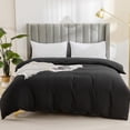 thumbnail image 1 of 1Pcs Solid Color Washed Cotton Quilt Cover Soft Breathable Duvet Cover for Student Dormitory Home Bedroom, 68x90in, 1 of 7