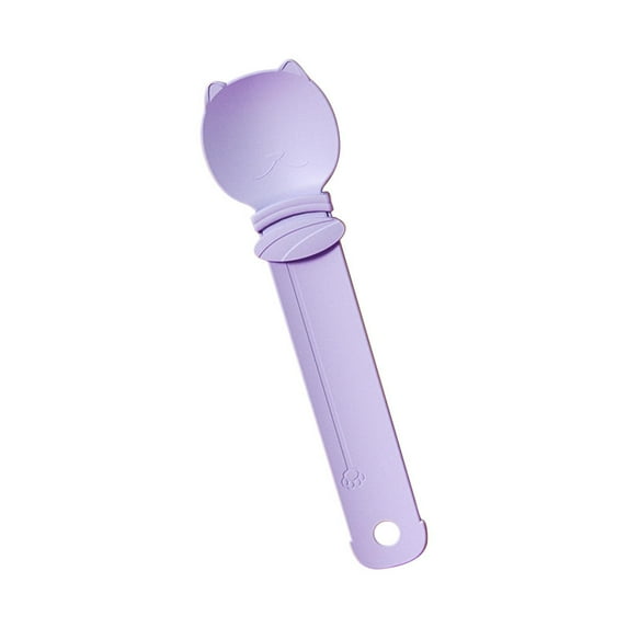 1Pcs Spoon for Cats for Wet Food, Cat Strip Feeder Squeeze Spoon, Cat Food Spoon for Cat Lickable Liquid Snack, Cat Treat Dispenser Cat Feeding Food Storage