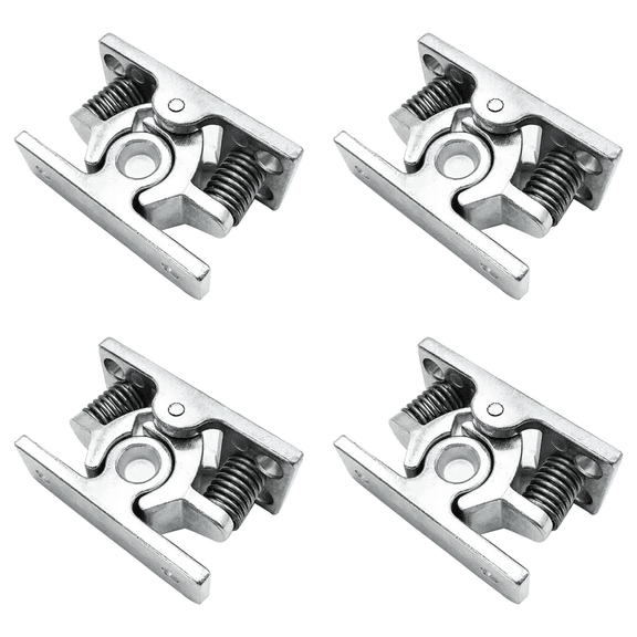 1Pcs Spring Loaded Door Easy Lock Stop Catch Release Clamp (Mp-3)