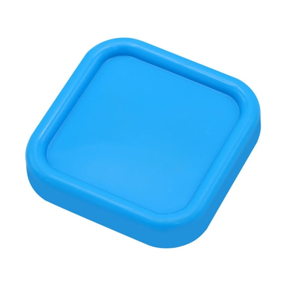 1Pcs Square Magnetic Pin Cushion Anti Loss Sewing Pin Needle Storage Holder, Plastic Magnetic Push Pins Holder for Sewing Quilting DIY Projects, Random Color Pincushions