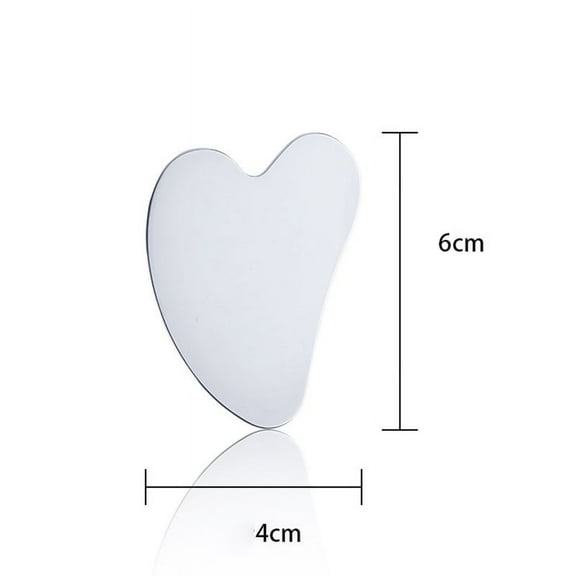 1Pcs Stainless Steel Hair Follicle Cleansing Blackhead Scraper Gua Sha Scraper Massager For Facial Skin Care Board Face Massager