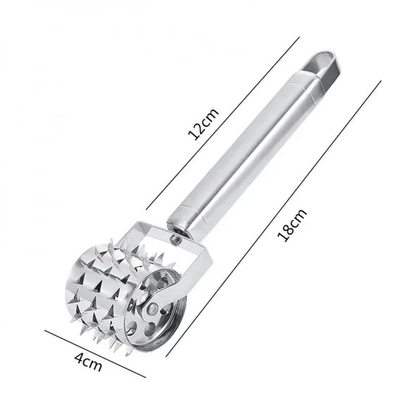 1Pcs Stainless Steel Meat Tenderizer Chopper Roller Hammer For Steak Knock-Sided Pork Pounders Cooking Kitchen Tools