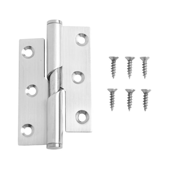 1Pcs Stainless Steel Rising Lift Off Butt Door Hinges Left Right For Bathroom Toilet Building Hardware Door