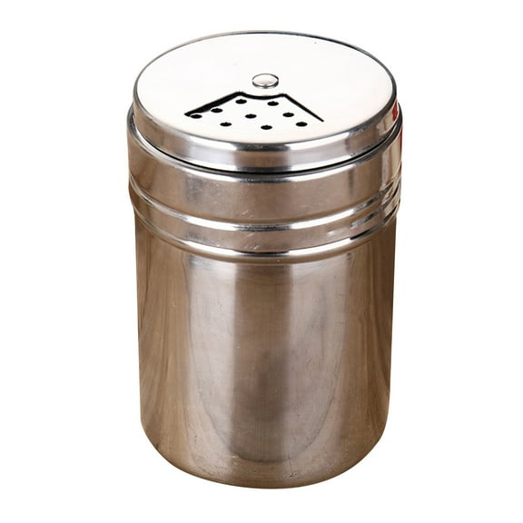 1Pcs Stainless Steel Spice Shaker, Adjustable Pour Holes, For Sugar/Pepper/Powders, Durable, Easy To Clean