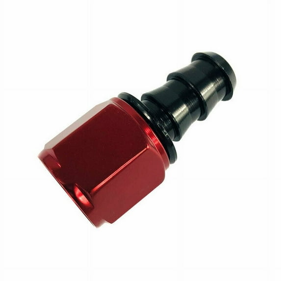 1Pcs Straight Push Lock Hose End Fitting Oil Fuel Coolant Push On AN8 red 1Pcs Straight Push Lock Hose End Fitting Oil Fuel Coolant Push On AN8 red