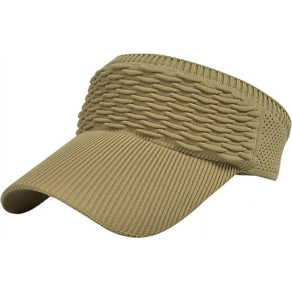 1Pcs Sun Visor Hat for Women Men Elastic Knitted Caps Wide Brim Sports Golf Outdoor