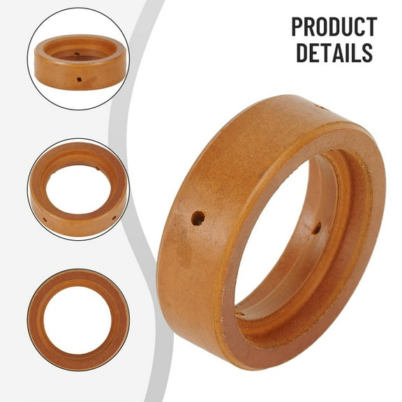 1Pcs Swirl Ring Consumables Fit Chicago Electric 95136 Plasma Cutter Parts