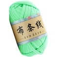 thumbnail image 1 of 1Pcs T-Shirt Yarn for Crocheting Beginners DIY Hand Craft Bag Blanket Cushion Projects Knitting Yarn Fabric Crochet Cloth Solid Color 100g T-Shirt Yarn, 1 of 7