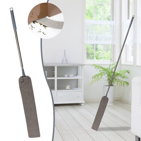 1Pcs Telescoping Duster Yannianjz Removable and Washable Telescopic Duster, Microfiber Cleaning Brush for Home, Extendable Dust Collector for Furniture, Car, Ceiling, Keyboard, Easy Storage