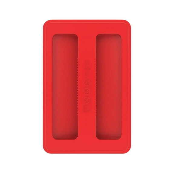 1Pcs Toaster Cover,2 Slice Silicone Toaster Dust Cover,Food-grade Bread Machine Cover Protector,Silicone Toaster Lid Bread Maker Cover,Sandwich Machine Part Accessories(Red 4x6.2 in)