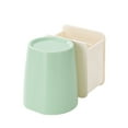 thumbnail image 1 of 1Pcs Toothbrush Holder Set Without Punching Household Mouthwash Cup Brushing Cup Wall-Mounted Toothbrush and Toothpaste Storage Rack Bathroom Storage Box, 1 of 9