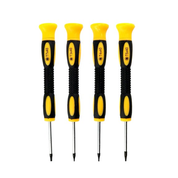 1Pcs Torx Screwdriver Bit Set T3 T4 T5 T7 Mini Hexagon Screwdriver Game Console Handle Disassembly Repair Tools T7H Smile Home