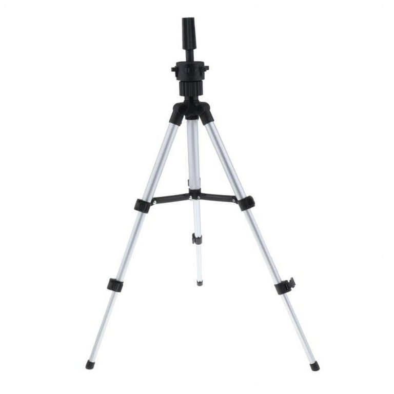1Pcs Tripod Stand Rack, ° Adjustable Cosmetology Hairdressing Training  Mannequin Head Tripod Stand for Model Block 