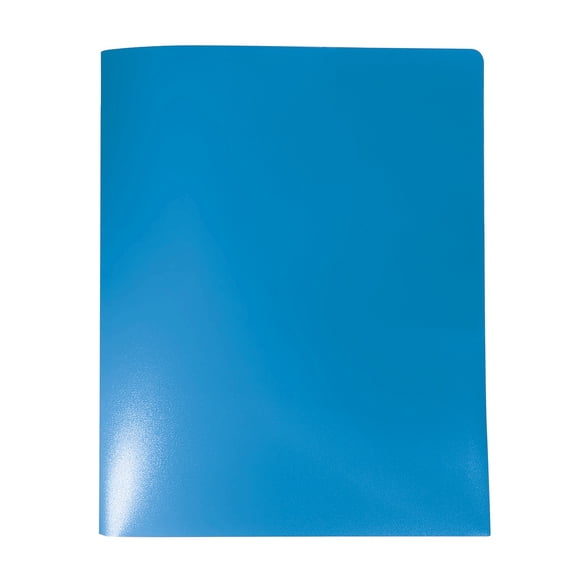 1Pcs Two Pocket Folders,File Folders with Business Card Slot,Heavy-Duty 2-Pocket File Folders Letter Size,Two Pocket Folder,2-Pocket Folder for Schoolwork & Office,Letter Size,(Z5_Blue,9.45x11.81 in)