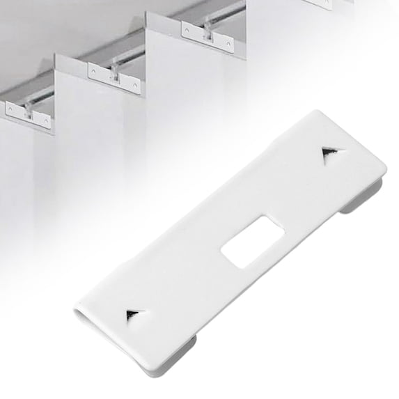 1Pcs Vertical Blind Repair Tab, Metal Vertical Blind Repair Vane Savers, Clips for Window Blinds Replacement Slats