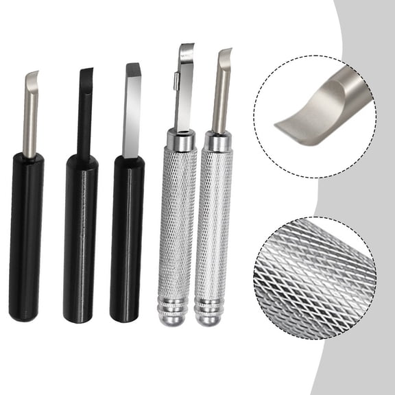 1Pcs Watch Repair Tool Watch Back Case Opener Clock Watch Battery Change Press Back Case Remover Pry Blade Metal Repair Tool C Fangkenuo