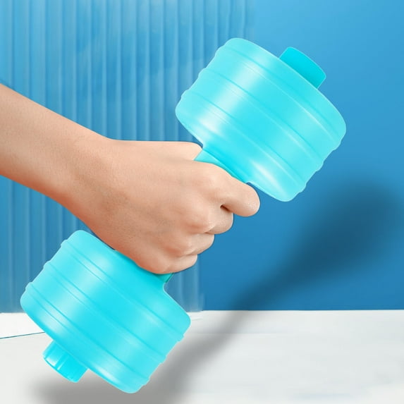 1Pcs Water Dumbbells Adjustable Weight Leakproof Water Filled Dumbbells for Home Gym Fitness Lightweight Aluminum Design for Personal Training