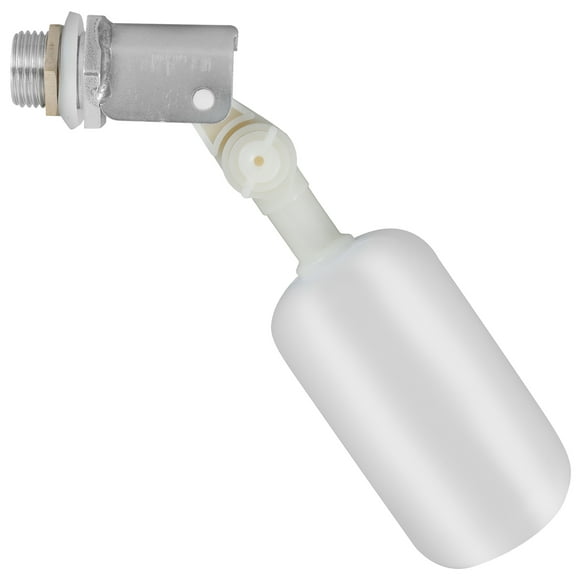 1Pcs Water Trough Float Valve 1/2inch Automatic Fill Small Water Float Ball Valve Mini Water Tank Float Valve Plastic Water Float Valve with Adjustable Arm for Pool Aquarium