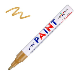 3/6pc White Marker Pen Oily Waterproof Plastic Gel Pen For Writing Drawing  White Diy Album Graffiti Pens Stationery For Notebook