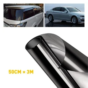 1Pcs Window Film Any Tint Shade Precut All Sides Rears 35% Vlt Glass 10Ftx19.6In