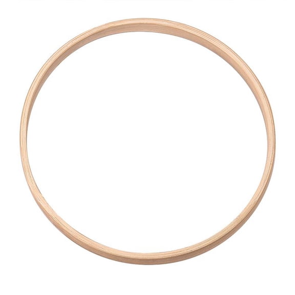 1Pcs Wooden Bamboo Floral Circle Hoop Macrame Hoop Wood Rings for Wedding Party Home DIY Flower Wreath Dream Catcher Frame Decor