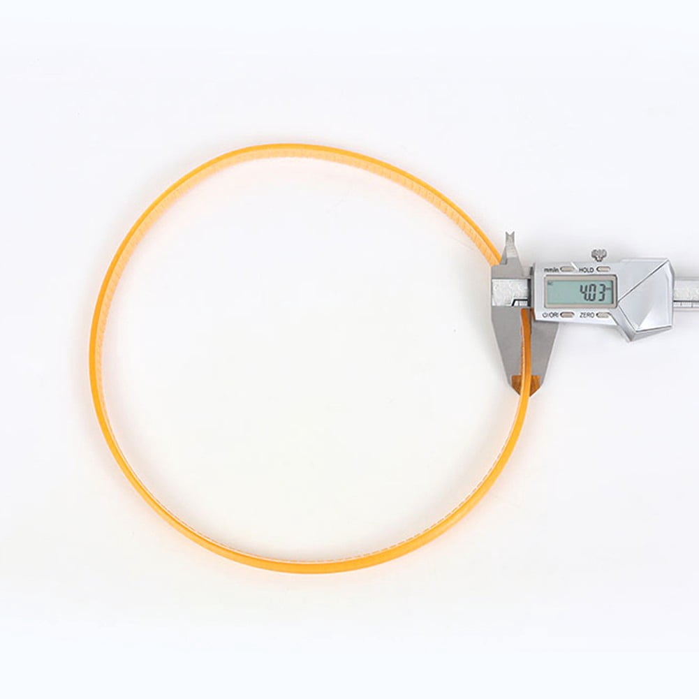 1X Woodworking Band Saw Motor Conveyor Belt V-Ribbed Belt For 10 12in Band Saw Motor Drive Belt Orange