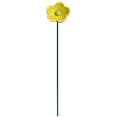 thumbnail image 1 of 1Pcs Yellow Lifelike Artificial Flower Decoration for Garden Outdoor Weather Resistant Fake Flowers for Porch Patio Balcony Home Decor, 11X2In, 1 of 9