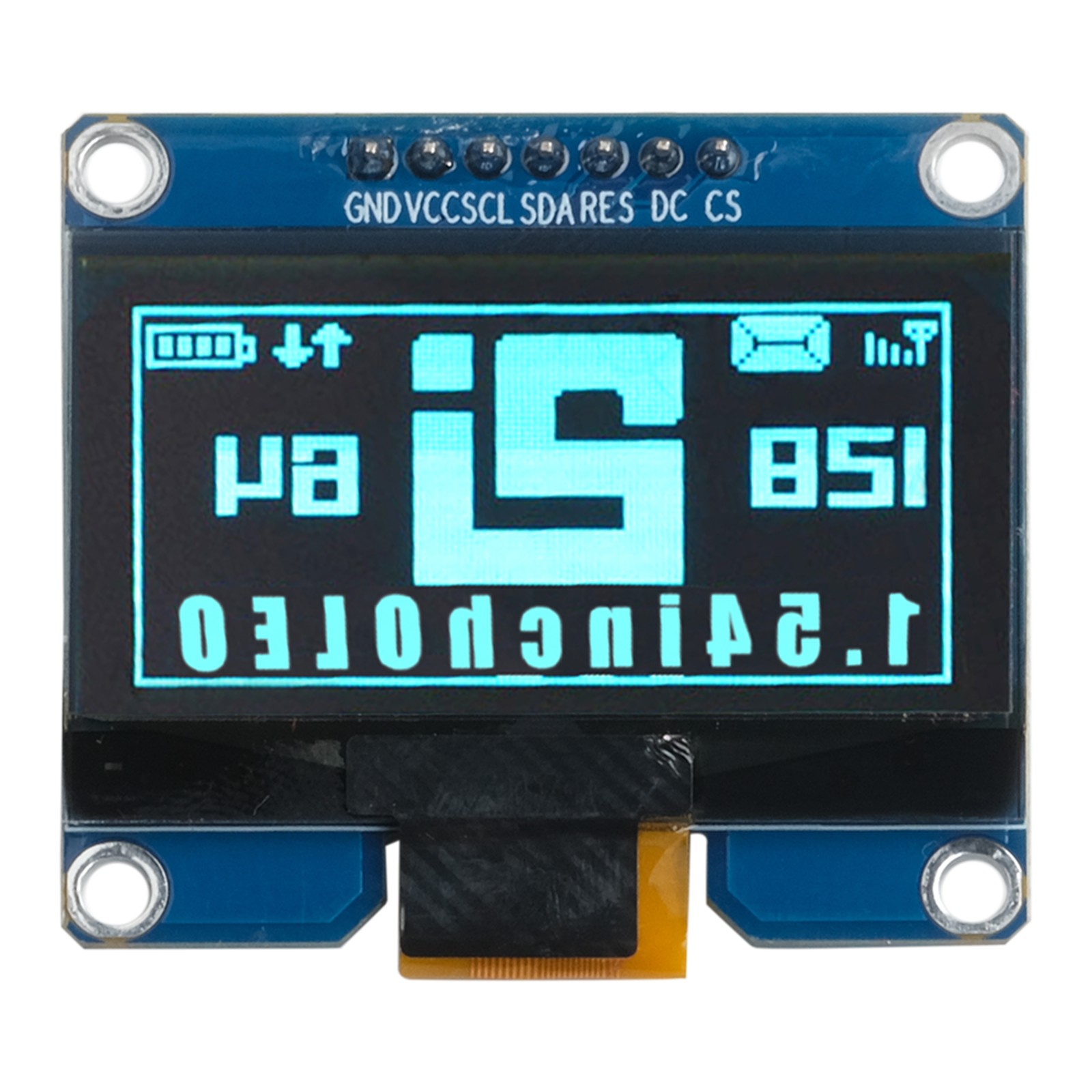 1Pcs1.54 -Inch For Oled Display Module 128 × 64 Lcd Screen Display ...