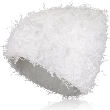 1Piece Knitted Beanie Fuzzy Winter Hats Thick Warm Beanies Snow Knit Cap Skull for Women Men