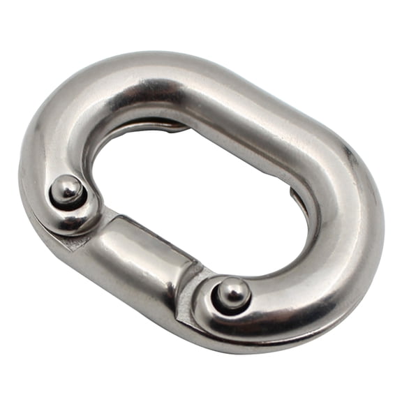 1Piece Marine Grade C Link Split Connectings Ship Anchors Chain Link, 316 Steels Quality Chain Link Connector