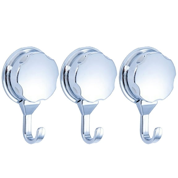 1Pieces /3 Pieces Strong Hook Chrome-plated with Cup for Bathroom and Kitchen