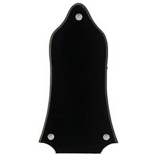 1Ply Black Bell Shape 3 Holes Guitar Truss Rod Cover for Acoustic