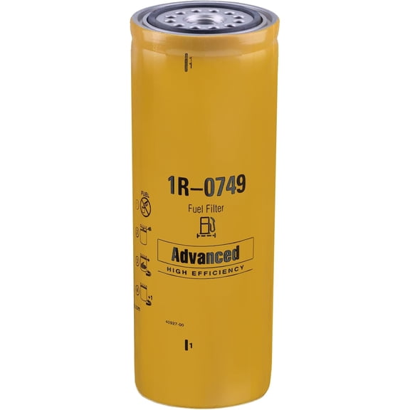 1R-0749 Fuel Filter Fit for Diesel Engines C-10 12 13 15 16, 2 Pack | Fit for Caterpillar CAT Excavator 3176 3304 3406 3408 3412, Replaces LFF5823B LFF2749 308-9679 33674 FF5264