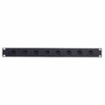 thumbnail image 1 of 1RU Rack Panel with 8 XLR Male Front / 2 Shielded RJ45 Rear, 1 of 2