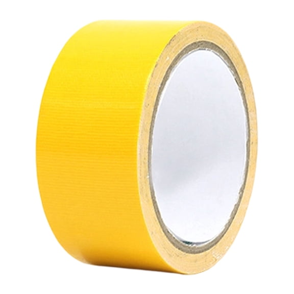 1Roll 1.88"x787.4" Heavy Duty Duct Tape, Waterproof Residue-Free Cloth Repair Tape, All-Weather Multi-Purpose Utility Tape, Yellow