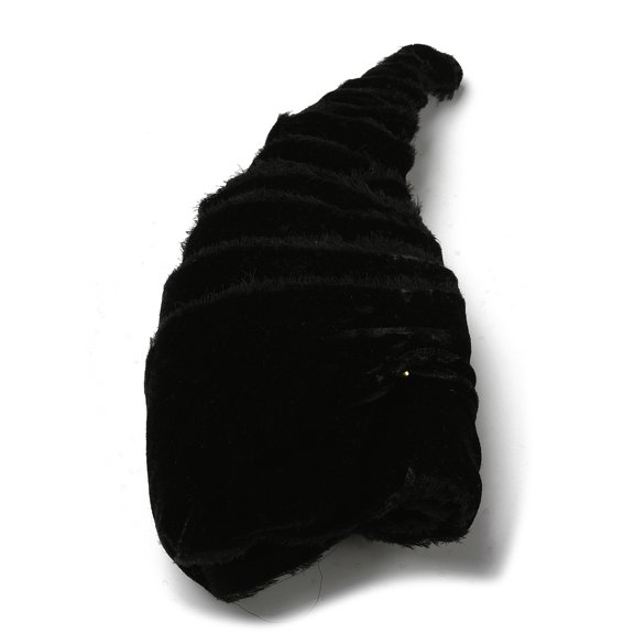 1Roll 1 Roll Polyester Cloth Ribbons with Raw Edge Garment Accessories Black 3-1/8 inch(80mm) about 3 Yards/rollDIY