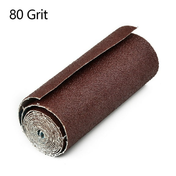 1Roll 1M 80-600 Grit Emery Cloth Roll Polishing Sandpaper For Grinding Tools 80 Grit