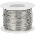 thumbnail image 1 of 1Roll 24 Gauge 524FT 304 Stainless Steel Binding Wire, Bailing Wire Snare Wire for Necklace Bracelet Making and Beading Crafts Project, 1 of 9