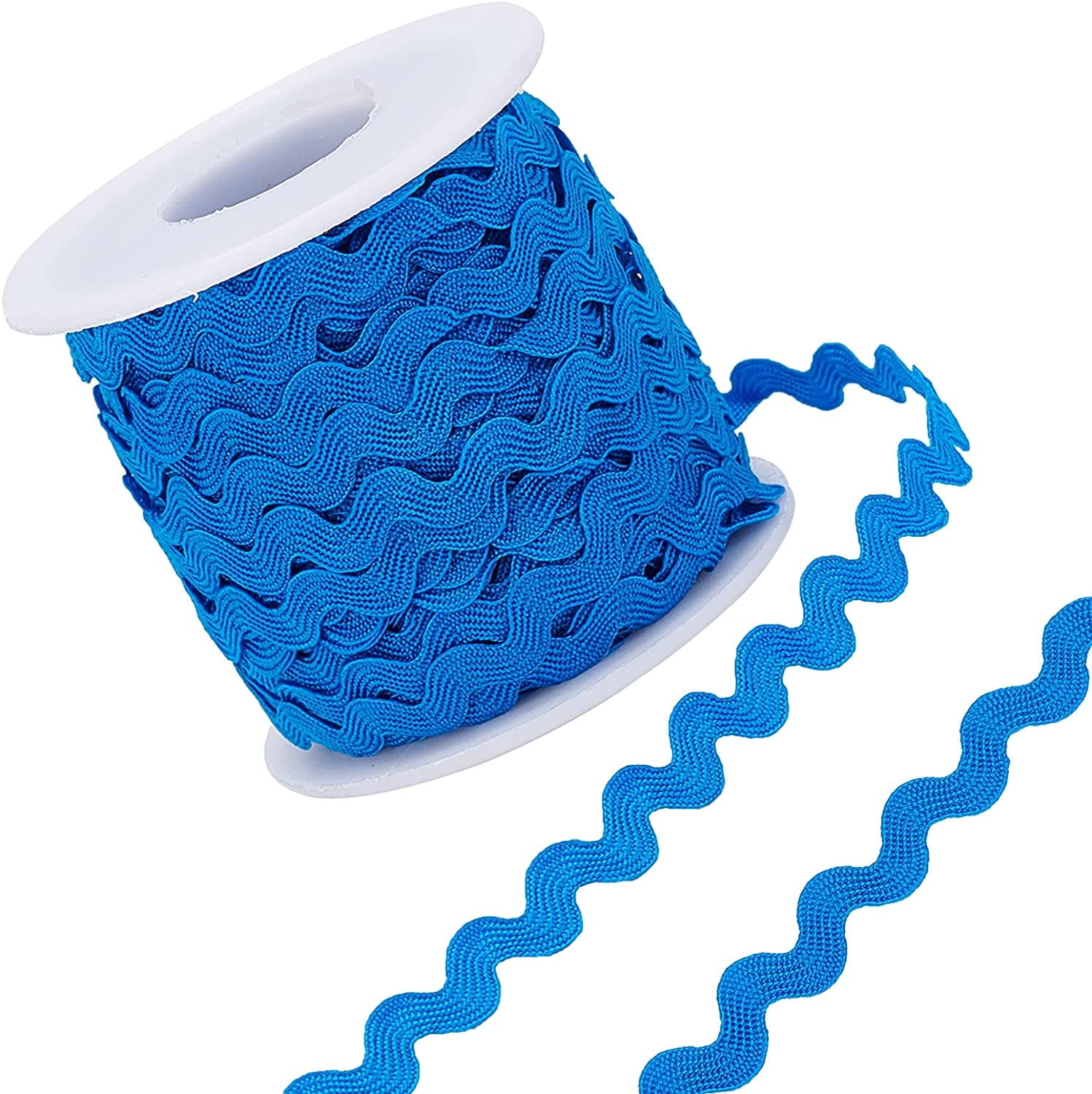 1Roll 27yd/25m RIC Rac Trim Ribbon Wave Sewing Bending Fringe Trim 5mm ...