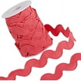 thumbnail image 1 of 1Roll 5/8 inch RIC Rac Trim Ribbon 10Yards Rick Rack Wave Sewing Bending Fringe Trim Woven Fabric, 1 of 6